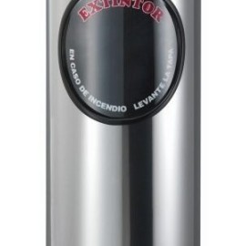 PORTA EXTINTOR CIRCULAR CON MICA PARA PQS 4 Y 6 KGS