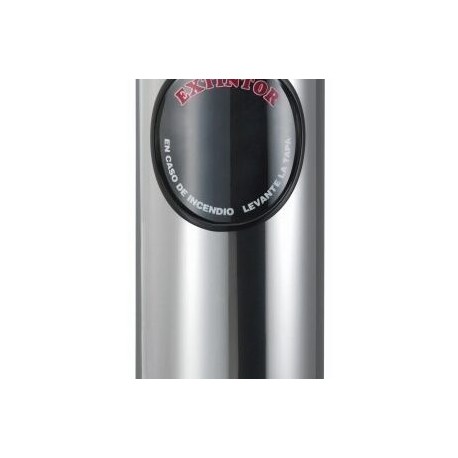 PORTA EXTINTOR CIRCULAR CON MICA PARA PQS 4 Y 6 KGS