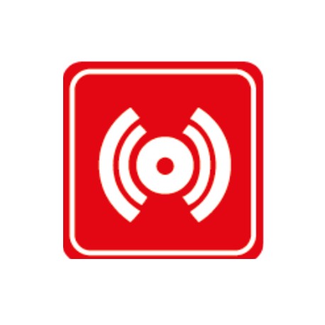 SEÑALAMIENTO DE ALARMA CONTRA INCENDIO 20×20