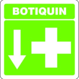 SEÑALAMIENTO DE BOTIQUÍN 30X40