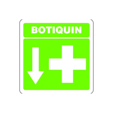 SEÑALAMIENTO DE BOTIQUÍN 30X40