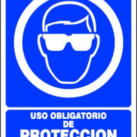 SEÑALAMIENTO DE PROTECCIÓN OCULAR 30X40