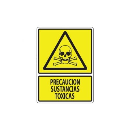 SEÑALAMIENTO PRECAUCION SUSTANCIAS TOXICAS