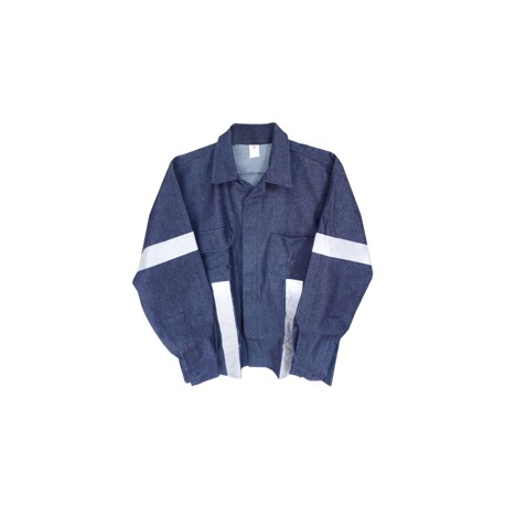 CAMISOLA DE MEZCLILLA PARA SOLDADOR CON REFLEJANTES